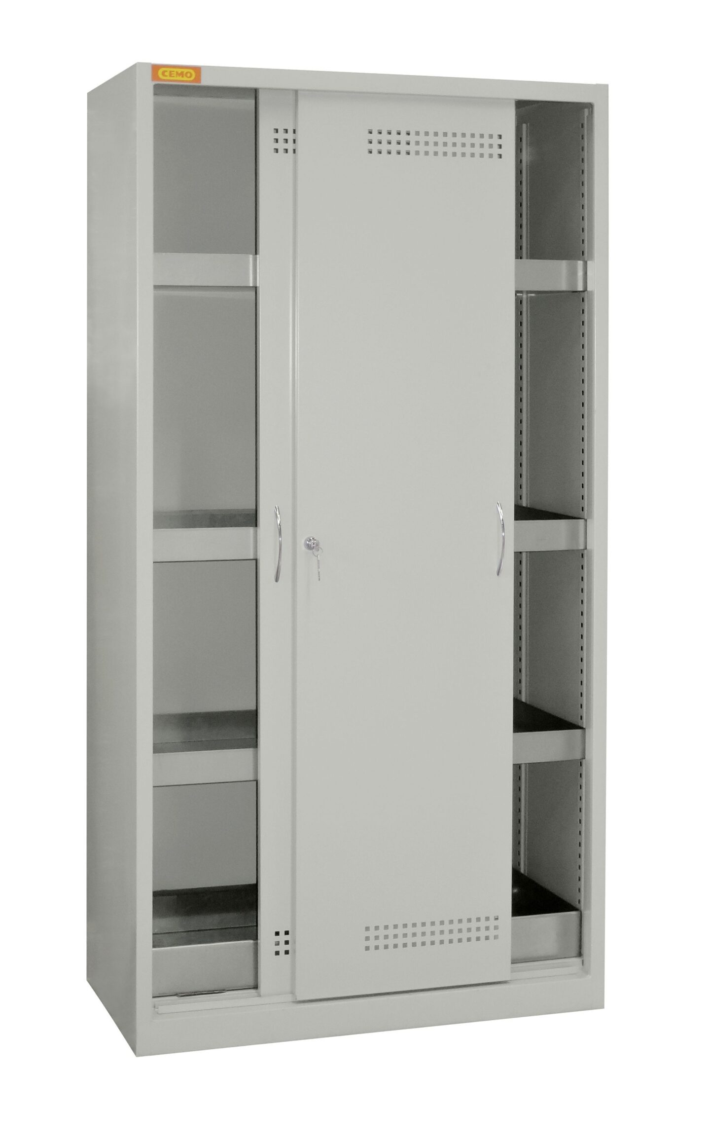 11011 01 umweltschrank 10 20 mit schiebetueren offen