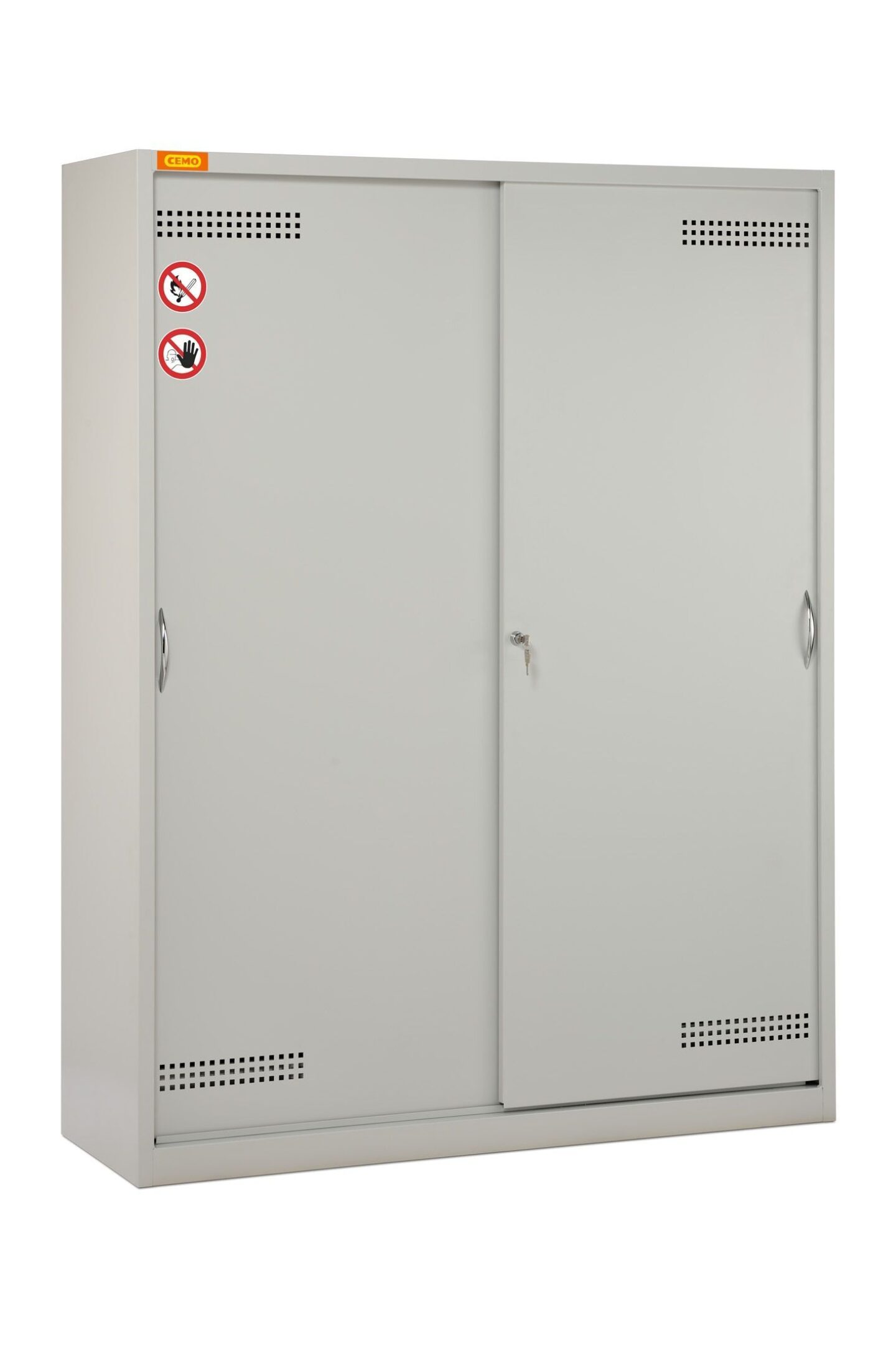 11012 02 umweltschrank schiebet ren 15 20 geschlossen mit verbotsaufkleber 1