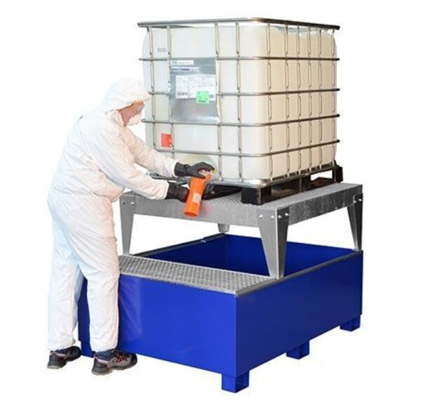10851 01 ibc auffangwanne stahl gs