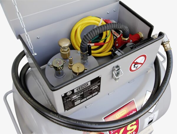 Ks mobil liegend 200l pumpenkasten mit elektropumpe 1075