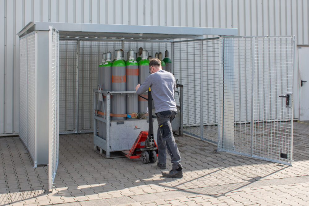 Df Container Type GFC-M6/D-DF - Gas Cylinder Containers Type GFC-M | Qualitools
